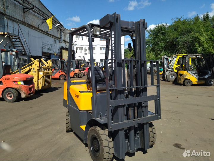Вилочный погрузчик DOOSAN D18S-2, 2001