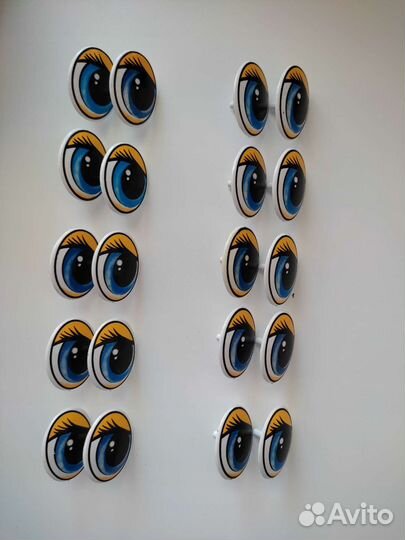 Глазки и носики для мягких игрушек / творчества