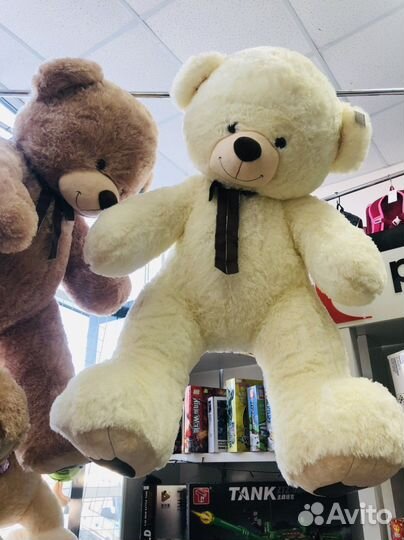 Плюшевый медведь 70 см до 1,5 метров