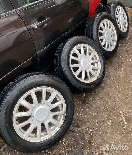 Колеса с резиной R15 4x98