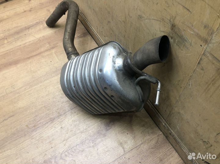 Задняя часть глушителя Mercedes CLS W218