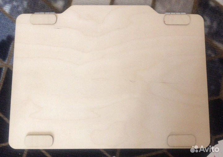 Алфавит (бизиборд) деревянный ноутбук детский