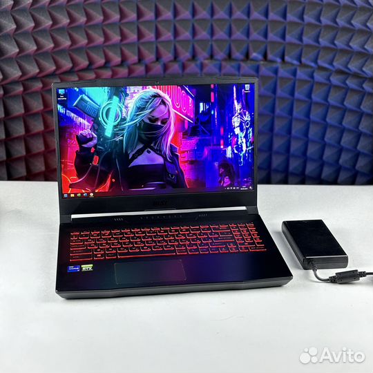 Игровой ноутбук MSI Katana i7/RTX3060/144Hz