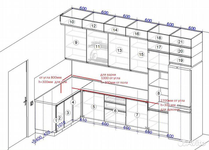 Штробление стен, перенос розеток
