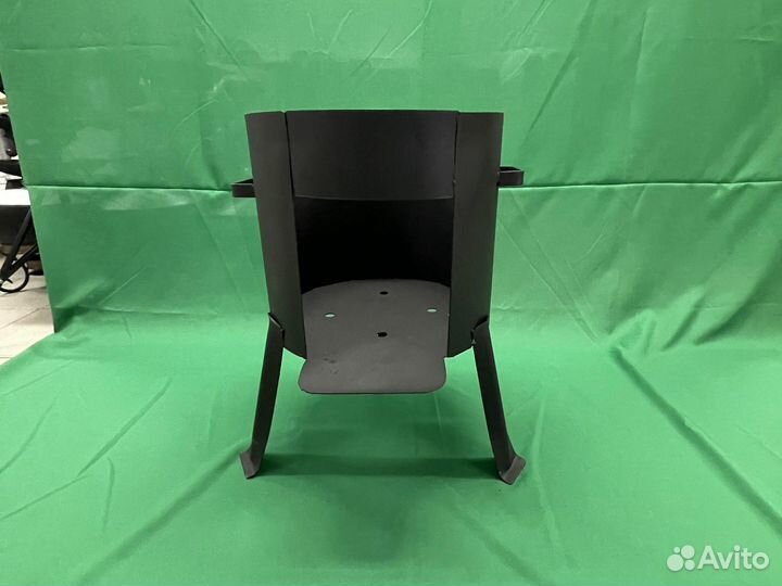 Казан чугунный 16 литров с печкой