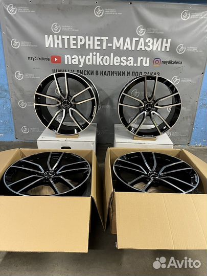 Разноширокие диски R18 для Мерседес Ц Е С и др