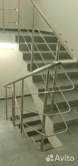 Ограждения, перила лестниц из нержавейки