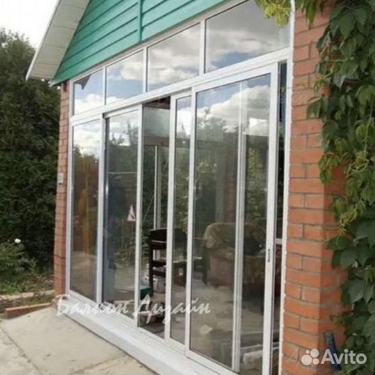 Раздвижные портальные двери, окна