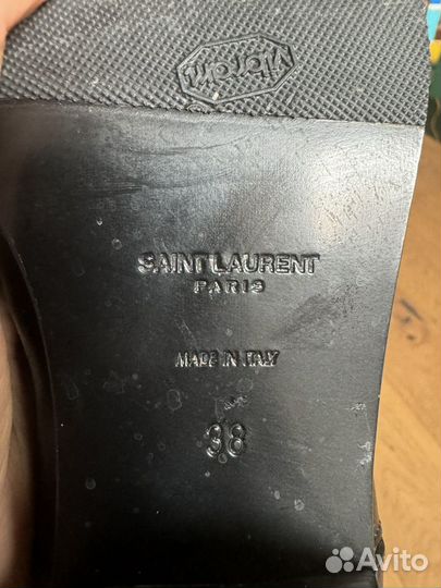 Сапоги казаки saint laurent