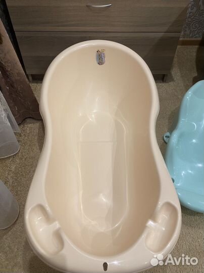 Ванночка и горка для купания