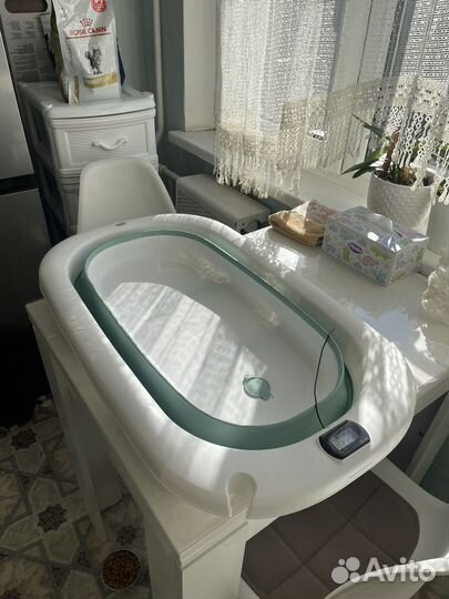 Ванночка для купания с термометром