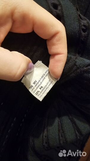 Шерстяное платье бренда Alaia (оригинал)