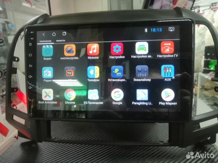 Магнитола на Hyundai Santa Fe 2008-2012гг