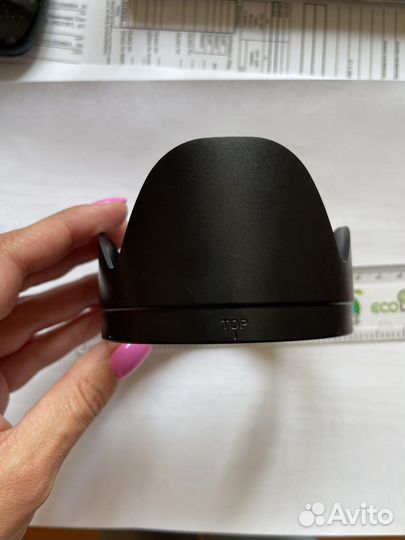 Бленда насасадка на объектив