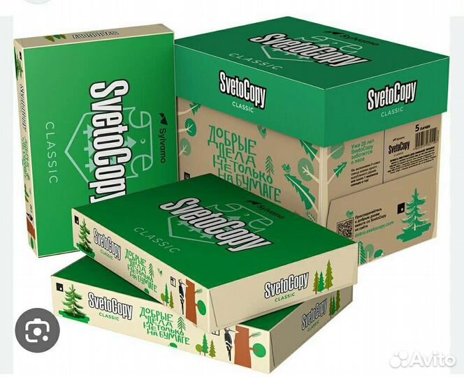 Офисная бумага a4 svetocopy 500 листов