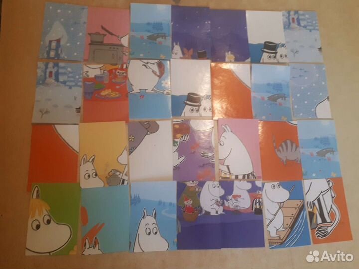 Муми наклейки. Лента