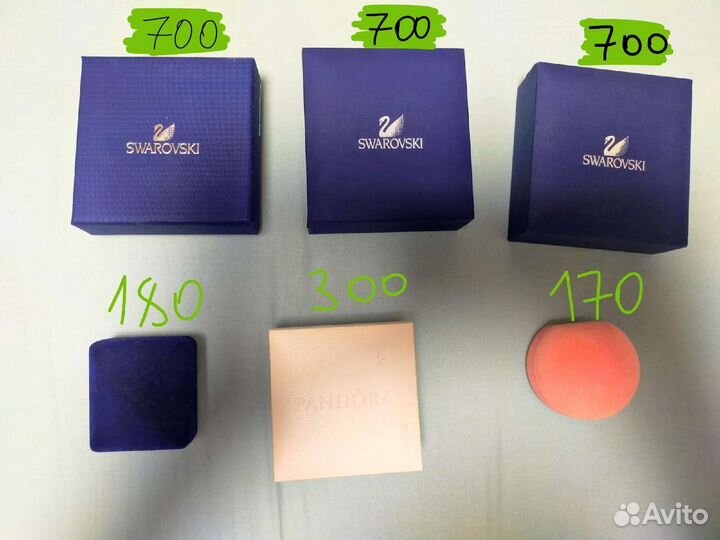 Коробочки для колец, Пандора, Сваровски