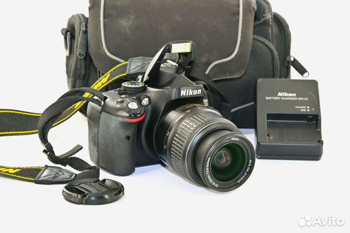 Nikon D5100 16.2MP цифрозеркалка Kit AF-S VR 18-55