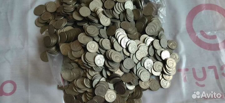 Монеты СССР 15коп 1961-91гг