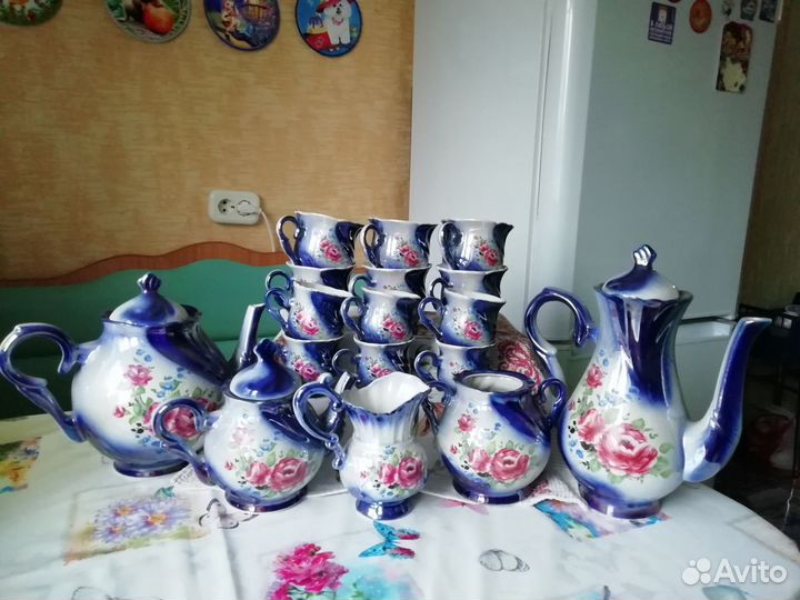 Чайно кофейный сервиз