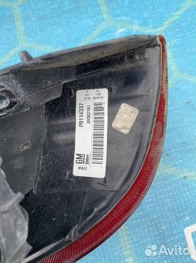Фонарь задний правый Опель корса с рест opel korsa