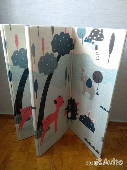 Складной детский коврик