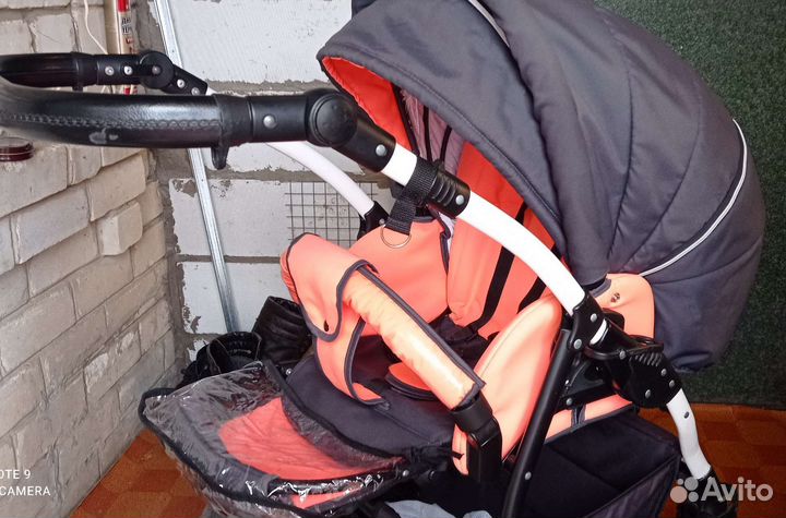 Коляска 2 в 1 Индиго