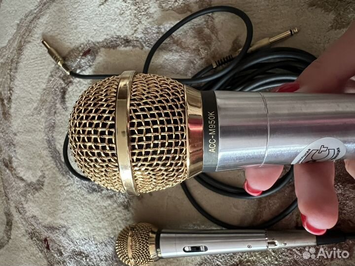 Микрофон для караоке LG, 2 шт