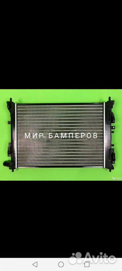 Радиатор Hyundai Solaris 2 / Kia Rio 4 AT+AC