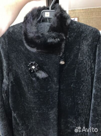 Шуба мутоновая женская