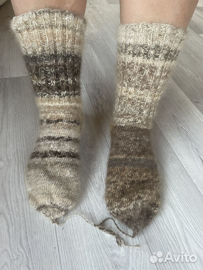 Носки из собачей шерсти