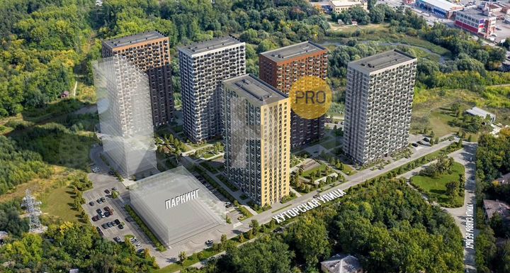 2-к. квартира, 47,8 м², 9/24 эт.