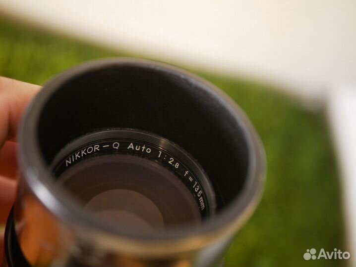 Nikon nikkor-q 135mm f2,8 портретник светлый