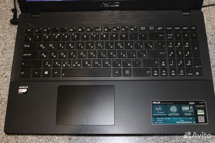 Asus X552EA/Как новый