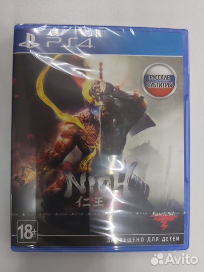 Nioh PS4 Новый (запечатанный)