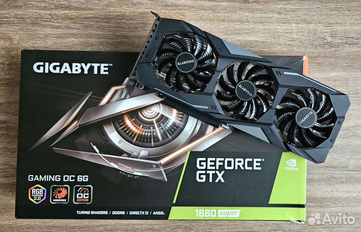 GTX 1660 Super, 6Gb, топ исполнение/Samsung