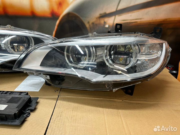 LED фары оригинал Bmw x6 e71 x5m x6m