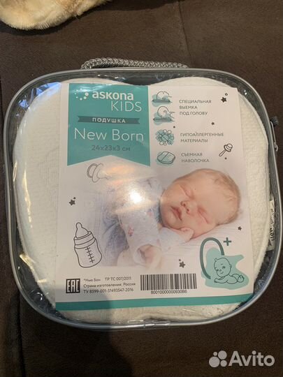 Детская подушка