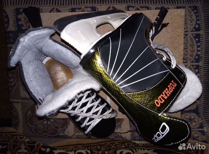 Коньки хоккейные Торнадо Барс