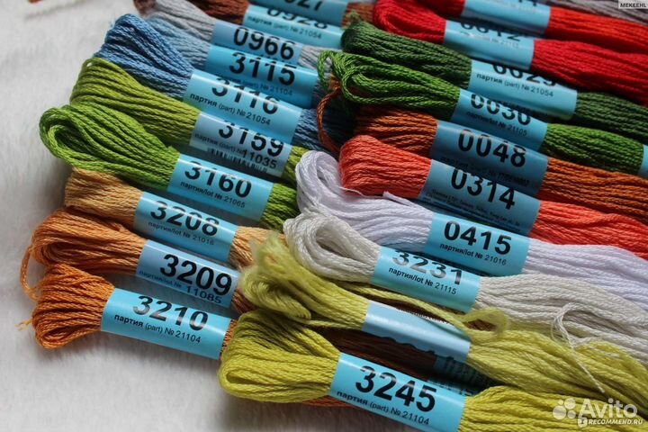 Мулине Гамма 100 шт