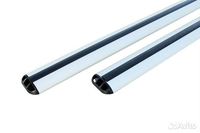 Комплект дуг LUX серебристый алюминий 2 шт аэро