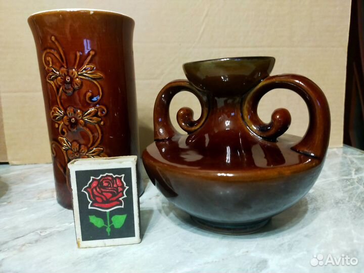 Вазочки керамические. СССР