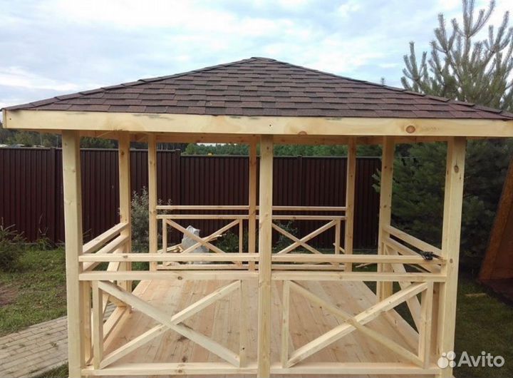 Беседка под ключ