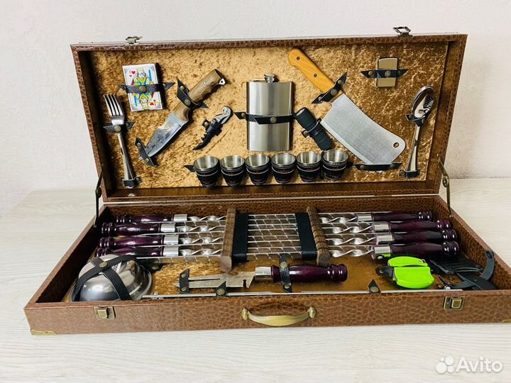 Шн0040/br Шашлычный набор 