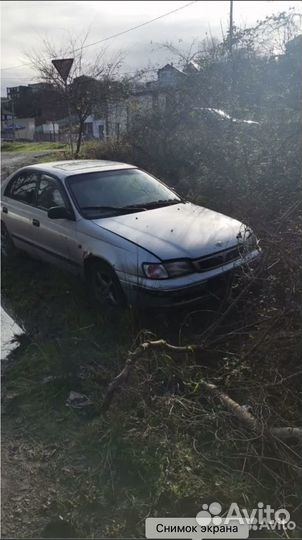 Запчасти toyota carina E 1997 седан авторазбор
