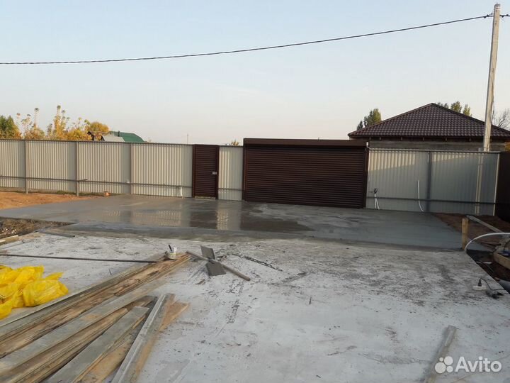 Заборы ворота калитки строительные работы