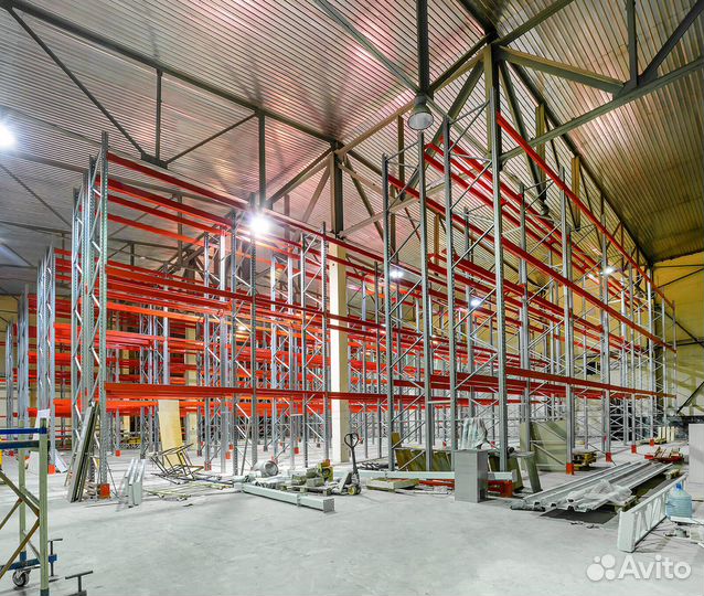 Стеллажи паллетные Для склада Фронтальные