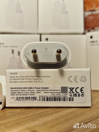 Блок питания Apple 20w оригинал