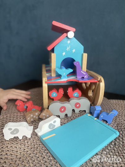 Деревянные развивающие игрушки