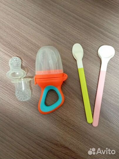 Ложечки, бутылочка, ниблер, трава для баночек